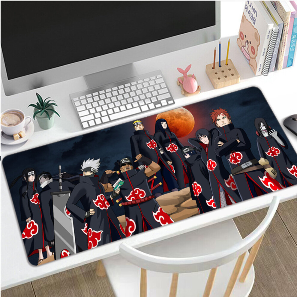 (A-A20 300X600x2mm) Akatsuki Mouse Pad Gaming Mousepad Kisame Hoshigaki Desk Mat Gamer Computer Keyboard Mouse Mats Oversized Xxl Anime Mausepad Lol 4855357816127