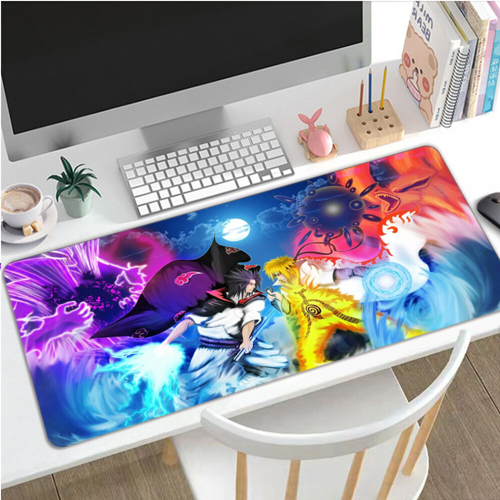(A-A22 300X600x3mm) Akatsuki Mouse Pad Gaming Mousepad Kisame Hoshigaki Desk Mat Gamer Computer Keyboard Mouse Mats Oversized Xxl Anime Mausepad Lol 4855357816318