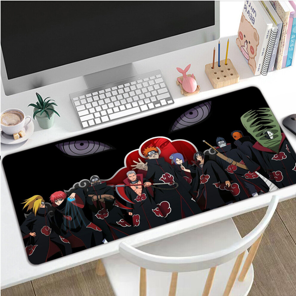 (A-A8 300X600x3mm) Akatsuki Mouse Pad Gaming Mousepad Kisame Hoshigaki Desk Mat Gamer Computer Keyboard Mouse Mats Oversized Xxl Anime Mausepad Lol 4855357817124