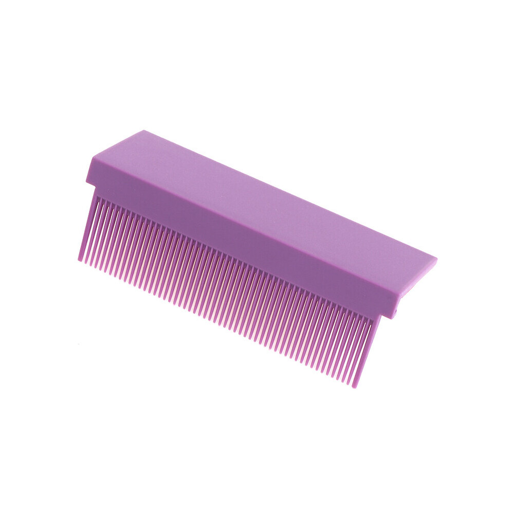 Dechoicelife Unisex Purple (A-) Washable Hair Straightener Comb Hairdressing Brush Comb Hair Styling Clip Tool Barber Accessories Comb For Hair