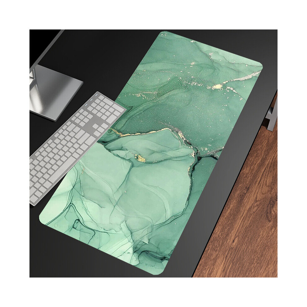 (A-Marble 600X350x2mm) Mouse Pad Marble Large Gamer Mousepad Keyboard Mat Xxxl Mouse Mats 31.4X11.8in Rubber Desk Pad Design Desk Rug 4855357786512
