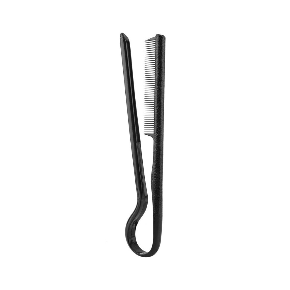 Dechoicelife (A-03) V Type Washable Folding Hair Straightener Comb Hairdressing Brush Comb Hair Styling Clip Tool Barber Accessories Comb For Hair