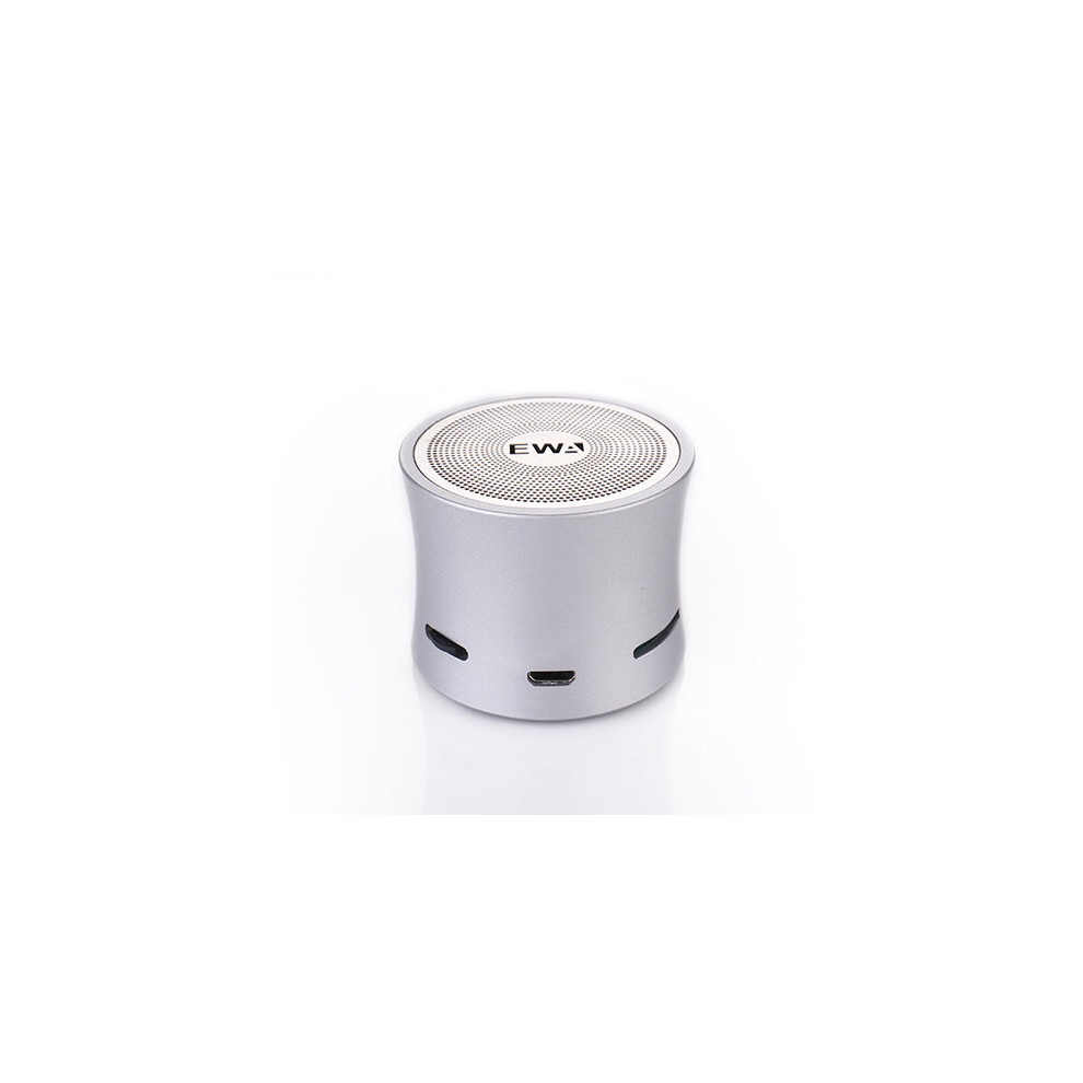 (A-) Ewa A104 Bluetooth Speakers Mp3 Player Stereo Portable Speaker Heavy Bass Wireless Bluetooth Speaker For Phone Silver 4851195412088