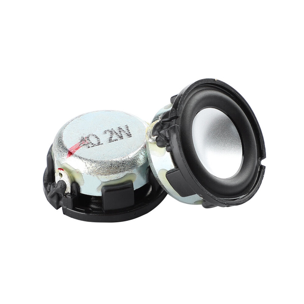 (A-8 Ohm Speaker) Aiyima 2Pcs 1Inch 4 8 Ohm 2W Full Range Speaker Mini Neodymium Loudspeaker Diy Ultra-Thin Round Bluetooth Speakers 24 23Mm 4851195398009