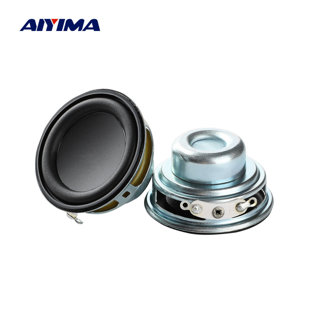Aiyima 2Pcs 1.5 Inch Full Range Audio Speaker 40Mm 4 Ohm 5W Mini Speaker Bass Multimedia Loudspeaker For Home Sound Theater 4851195391413