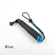 (a-19inch Blue) 43in Aluminum diving Monopod for GoPro Hero 6 5 7 8 9 10 Black Tripod Session Sjcam Sj7 Action Camera Selfie Stick for Go Pro