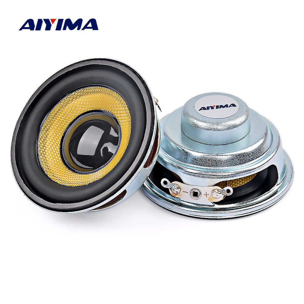 (A-4 Ohm Speaker) Aiyima 2Pcs 52Mm Mini Audio Portable Speakers 5W Waterproof Glassfiber Full Range Speaker Bluetooth-Compatible Diy Home Theater 4851195387386