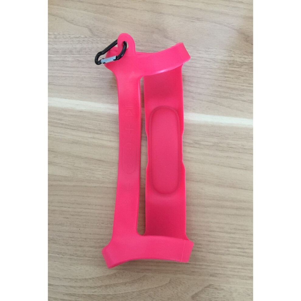 (A-) New Various Colors Columnar Bluetooth Speaker Case For Jbl Charge3 Bluetooth Speaker Portable Mountaineering Silicone Case Red 4851195400702