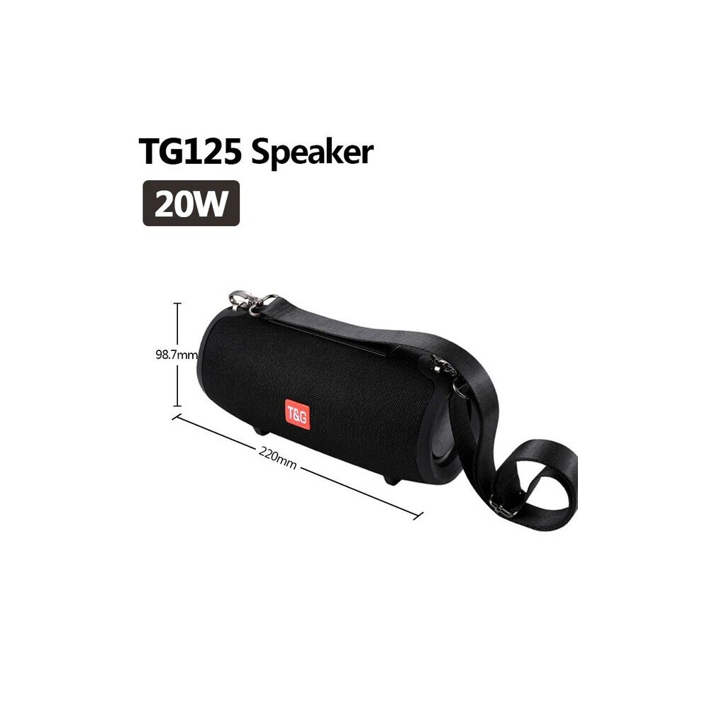 (A-Tg125 ) Bluetooth Speaker Column Music Center Wireless Portable Soundbar Stereo Subwoofer Fm Radio Usb Speaker For Pc Computer Subwoofer Black 4851195395039