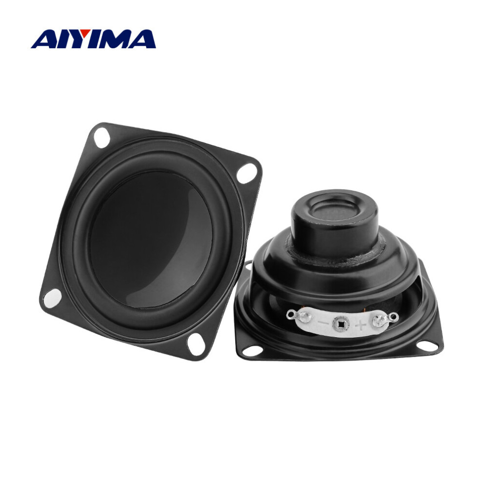 Aiyima 2Pcs 2 Inch Full Range Speakers 8 Ohm 5W Sound Amplifier Home Theater Loudspeaker Diy Stereo Bluetooth Speaker 4851195403949