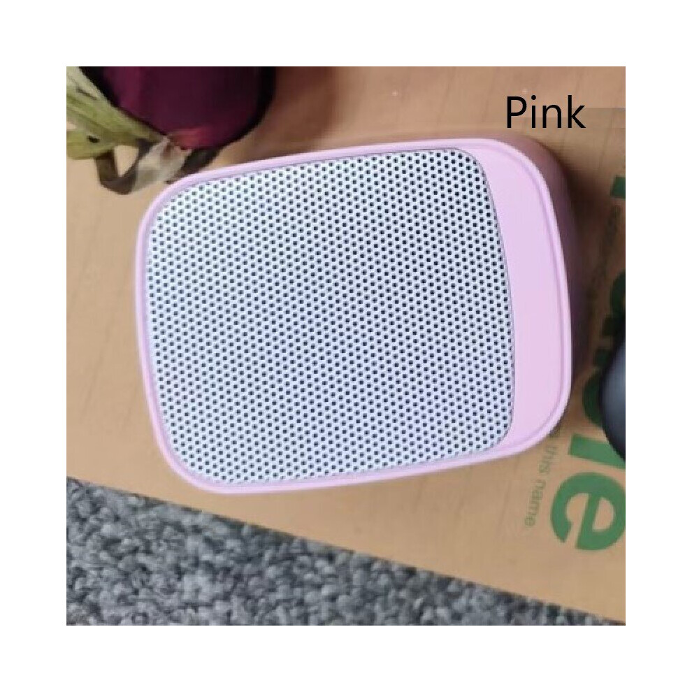 (A-) 5.0 Bluetooth Speaker Output Power Wireless Speakers Waterproof Excellent Bass Performace Hifi Speaker For Smartphone Laptop Pink 4851195379848