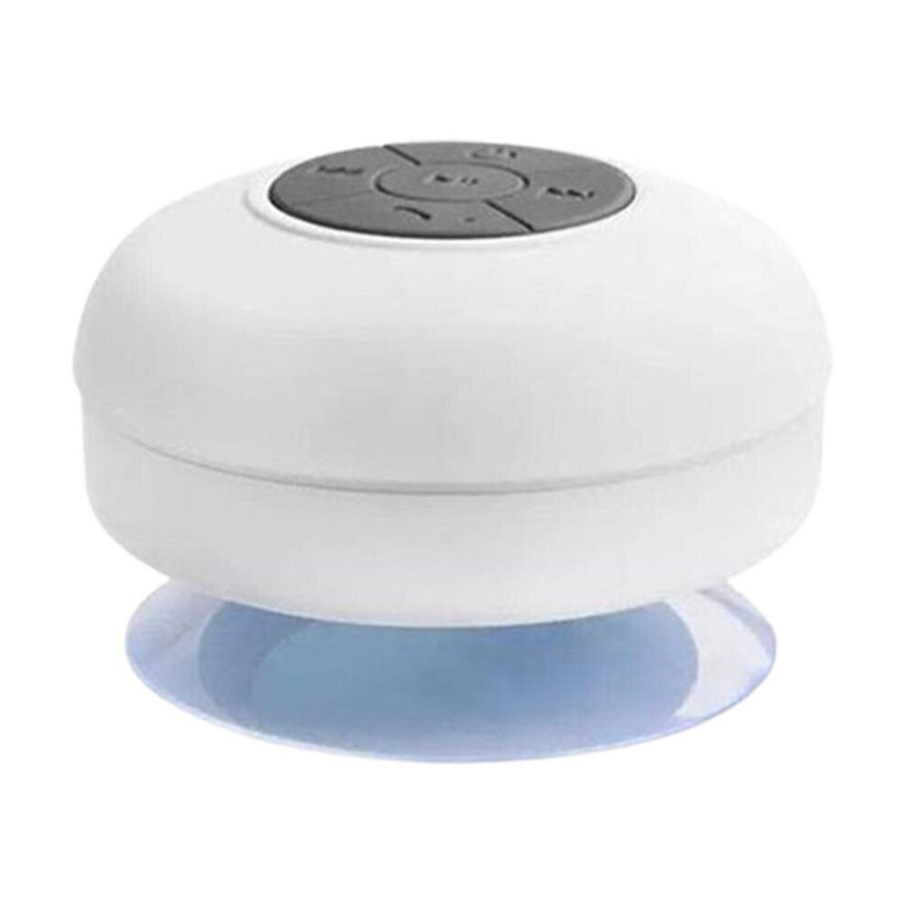 (A-) Portable -Tooth Speaker Wireless Waterproof Shower Speakers For Phone -Tooth Subwoofer Hand Free Car Speaker Loudspeaker White/Blue 4851195384941