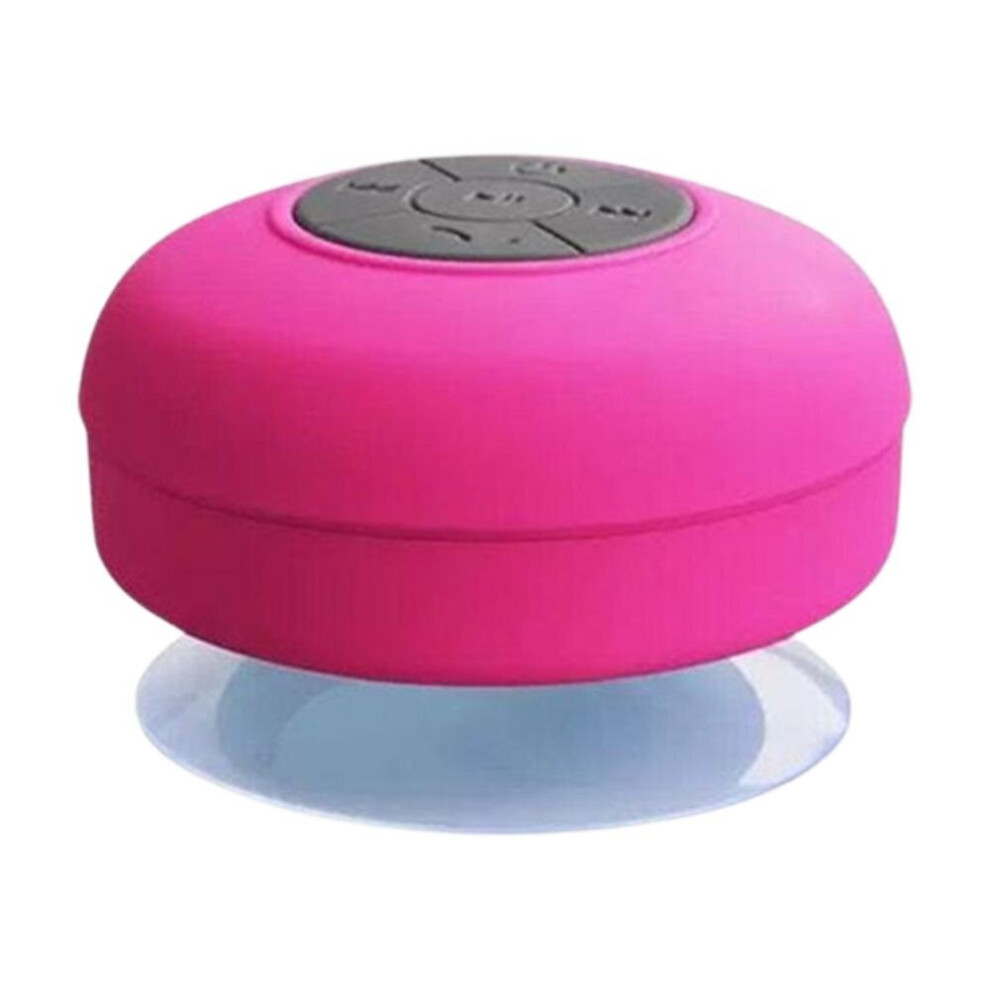(A-Hot ) Portable -Tooth Speaker Wireless Waterproof Shower Speakers For Phone -Tooth Subwoofer Hand Free Car Speaker Loudspeaker Pink/Blue 4851195384934