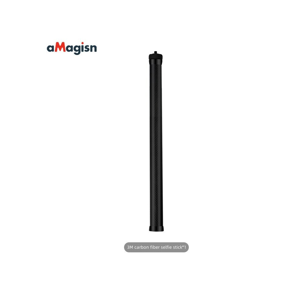 (A-3M Rod) 70Cm/1.2M/3M Straight Pull Invisible Selfie Stick For Insta360/Gopro/Dji Action Camera Portable Handheld Extension Pole 4855008108960