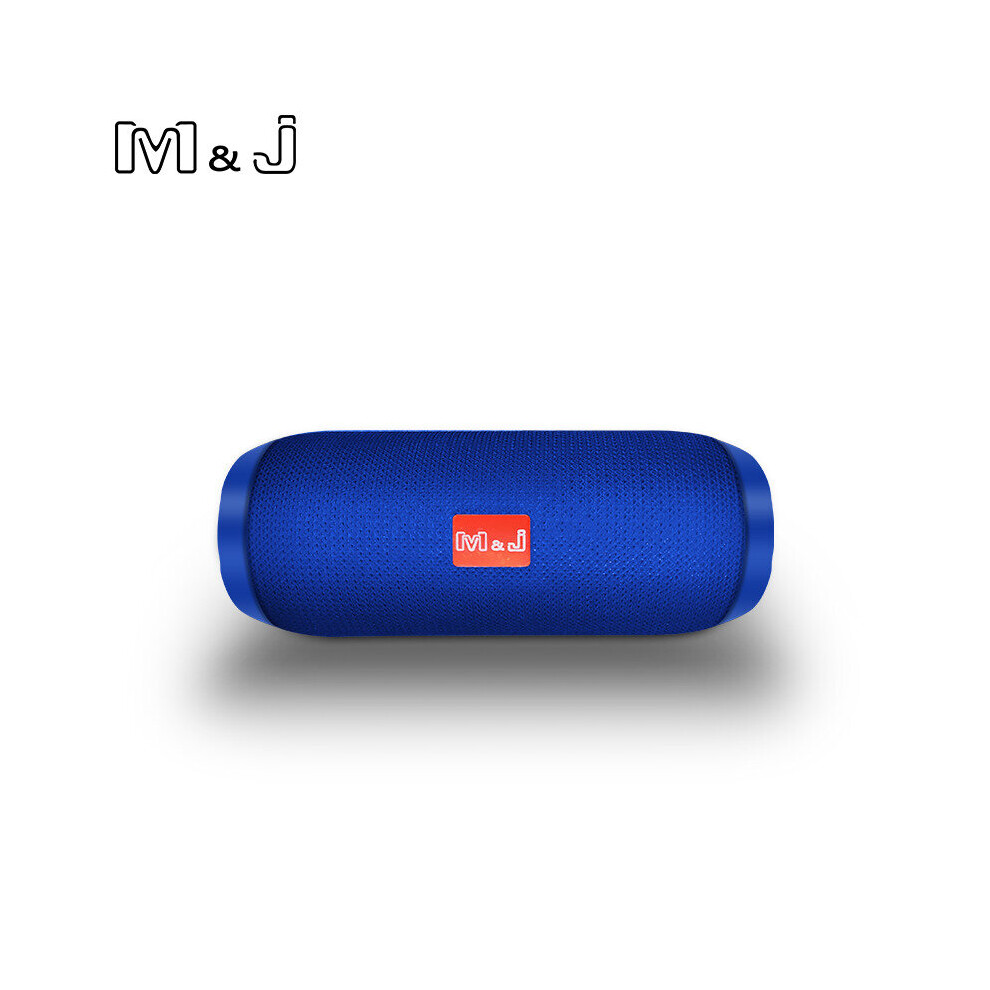 (A-) M&J Tg117 Tooth Speaker Wireless Waterproof Portable Outdoor Mini Column Box Parlante Boombox Loudspeaker Aux Tf 10W Speaker Blue 4851195407152