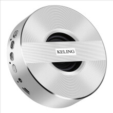 (a-Silver) Portable Wireless Mini Bluetooth Speaker Subwoofer Super Bass Boombox Sound box with Mic Support TF AUX For iPhone