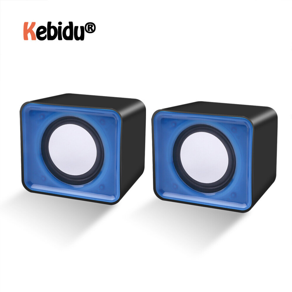 Portable Usb 2.0 Music Speaker Mini Music Stereo Speaker 3.5Mm Pulg For Multimedia Desktop Computer Notebook 4851195385009