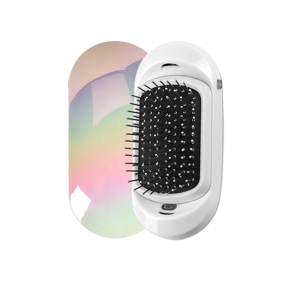 Dechoicelife (A-Colors) Yiber Ionic Hair Brush Scalp Massager Hair Brushes Anti-Frizz Negative Ion Antistatic Comb Straightening Brushes