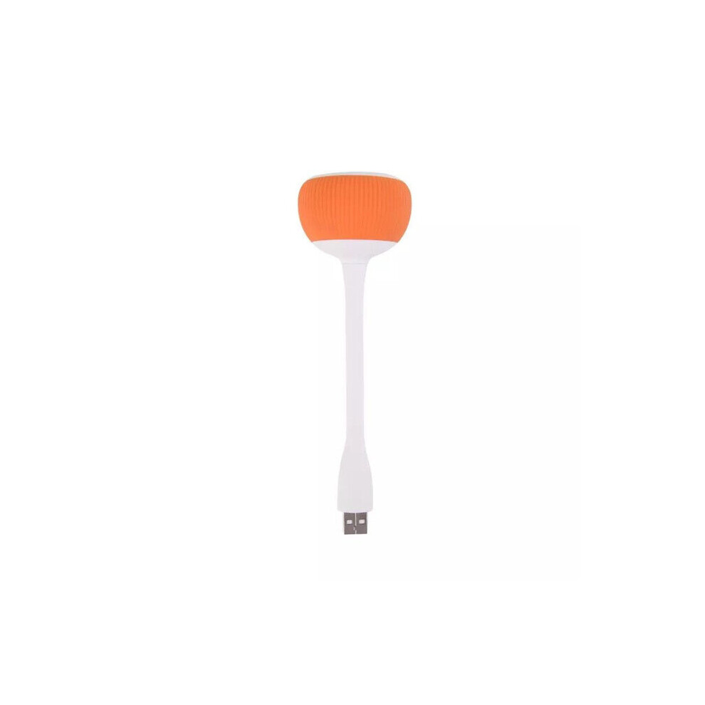 (A-) New Usb Computer Speaker Hifi Subwoofer Usb Power Powered Mini Audio Speaker Music Amplifier Loudspeaker For Computer Laptop Orange 4851195409163