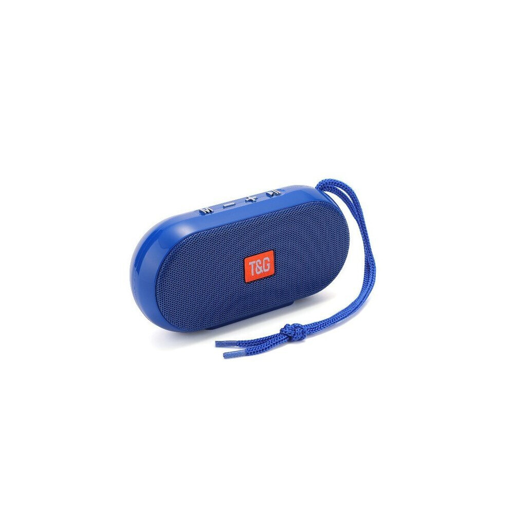 (A-) Tg179 Tooth Speakers Portable Soundbar Wireless Subwoofer Tf Card Boombox Usb Aux 6 Hours Music Center Fm Radio For Laptop Blue 4851195414952