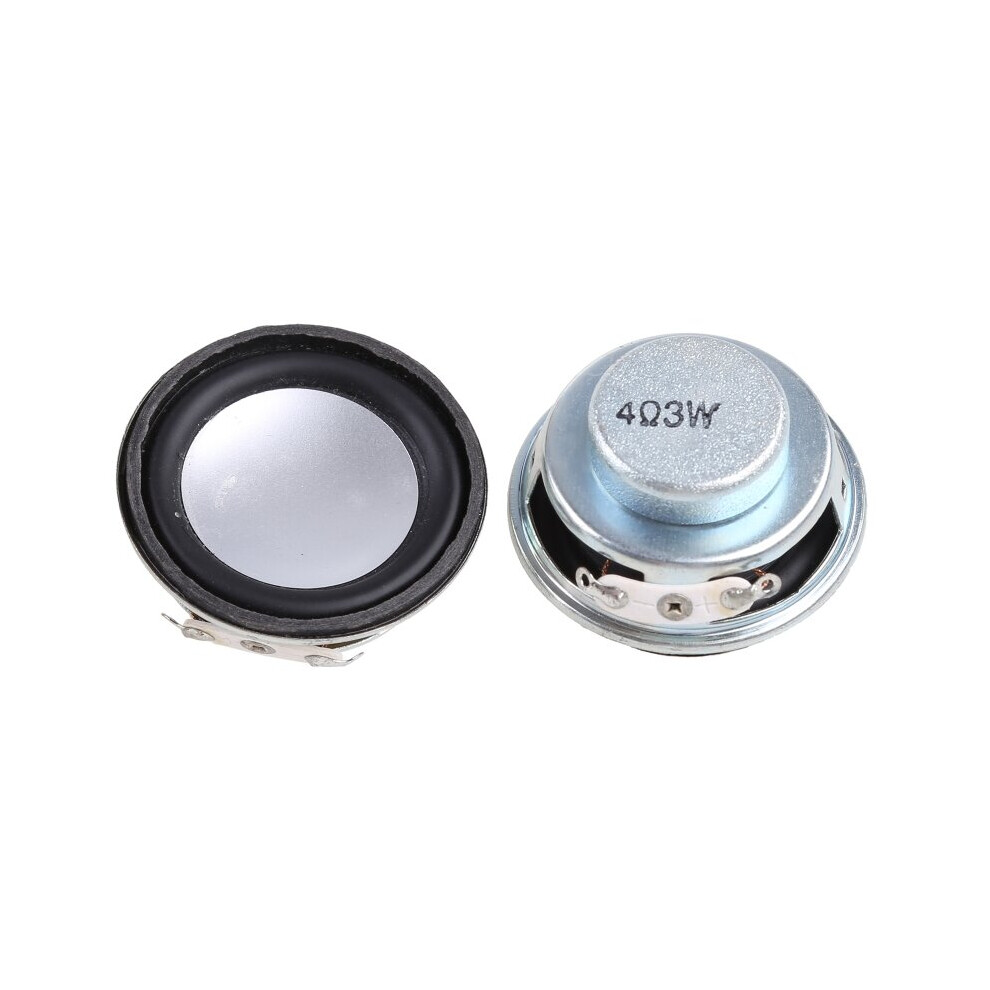 2 Pieces 4 Ohm 3W 4021 Speaker Circle Loudspeaker Omnidirectional Directivity 4851195396869