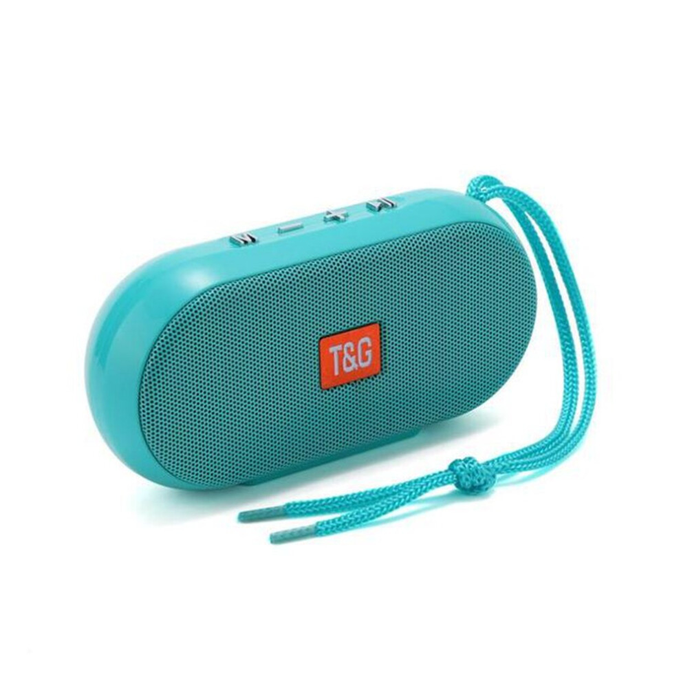 (A-) Tg179 Bluetooth Speakers Portable Soundbar Wireless Subwoofer Tf Card Boombox Usb Aux 6 Hours Music Center Fm Radio For Laptop Green 4851195414976
