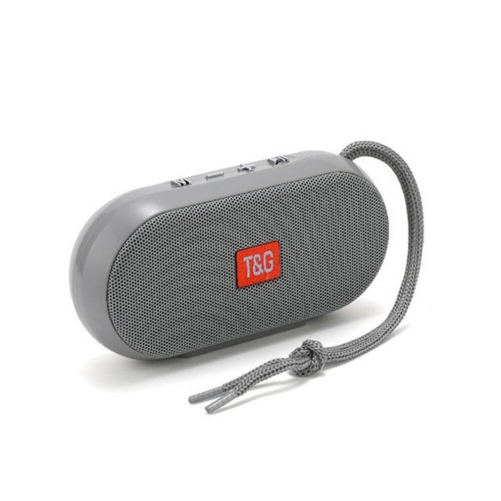 (A-) Tg179 Bluetooth Speakers Portable Soundbar Wireless Subwoofer Tf Card Boombox Usb Aux 6 Hours Music Center Fm Radio For Laptop Gray 4851195414969