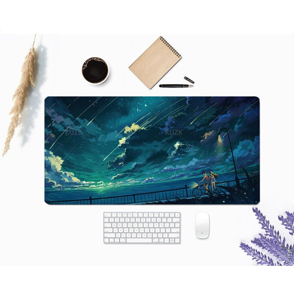 (A-Mp-018-5 400X800x2mm) Japanese Anime Cute Desk Mat Large Gaming Mouse Pad Large Keyboard Mat For Gamers Kawaii Desk Accessories Xxl Anime Mousepad 4855358041856