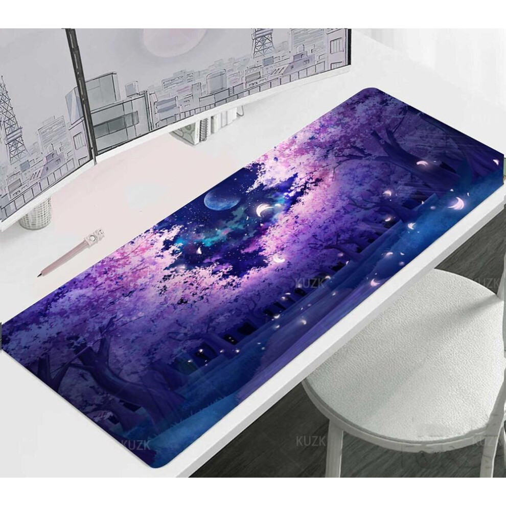 (A-Mp-018-3 400X800x2mm) Japanese Anime Cute Desk Mat Large Gaming Mouse Pad Large Keyboard Mat For Gamers Kawaii Desk Accessories Xxl Anime Mousepad 4855358041719