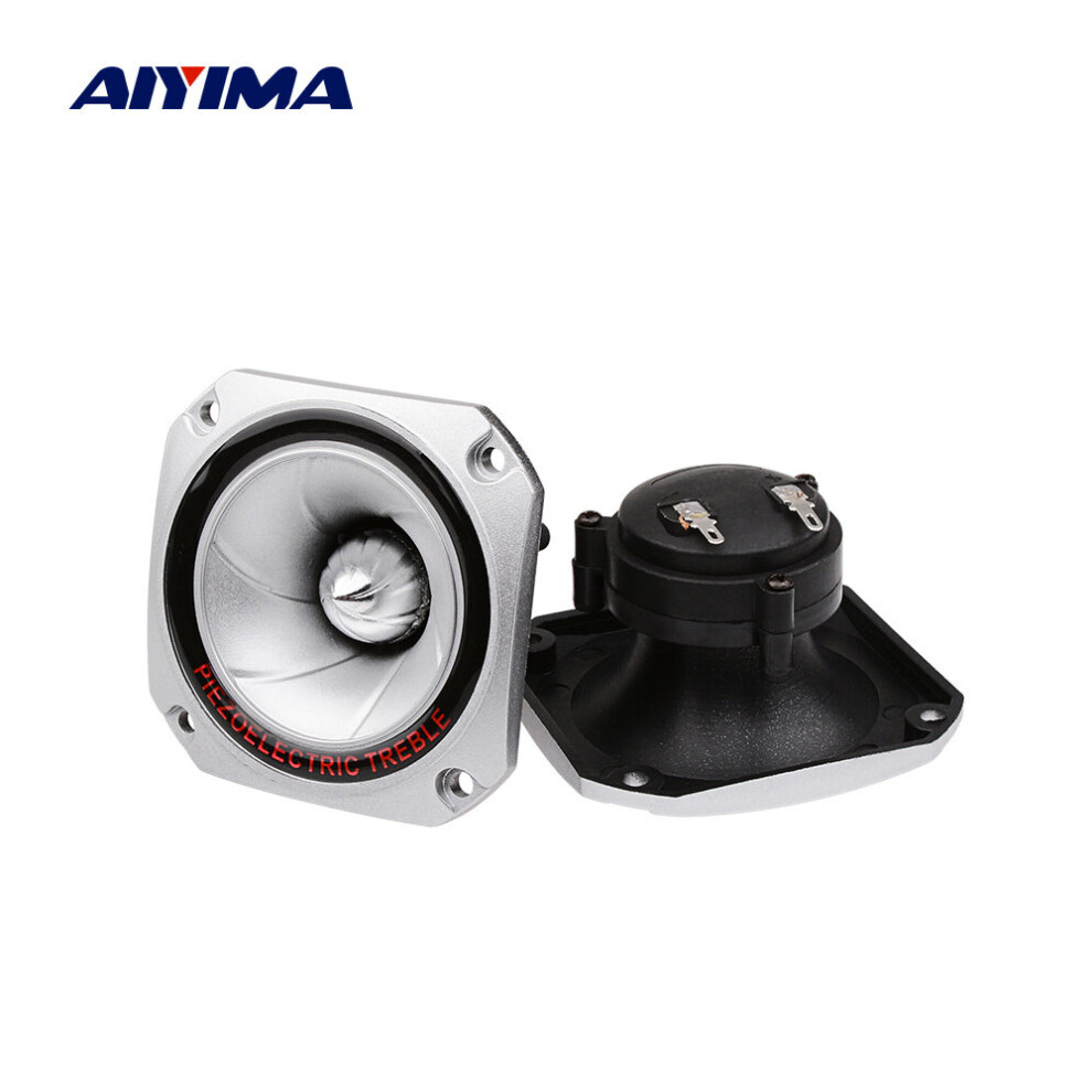 Aiyima 2Pcs Tweeter Piezo Audio Speakers 100W Treble Buzzer Speaker Piezoelectric Music Loudspeaker Diy For Sound System 4851195387690