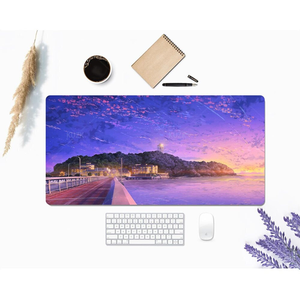 (A-Mp-018-7 400X800x2mm) Japanese Anime Cute Desk Mat Large Gaming Mouse Pad Large Keyboard Mat For Gamers Kawaii Desk Accessories Xxl Anime Mousepad 4855358041993