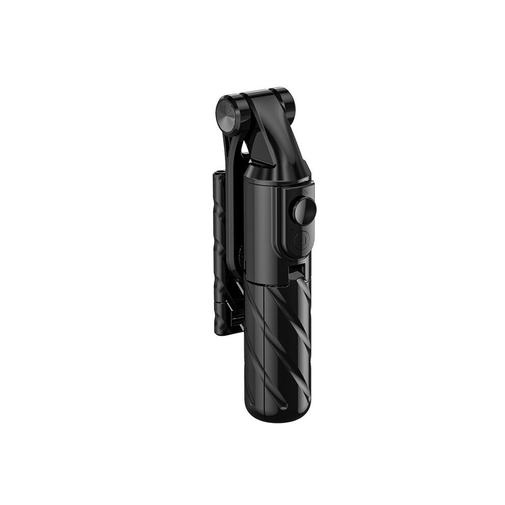 (A-) Mini Selfie Stick Bluetooth Tripod Monopod With Wireless Remote 360 Rotation For Smartphone Cameras Flexible Selfie Stick Black 4855008124496