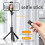 3 in 1 Wireless Bluetooth compatible Selfie Stick Tripod Mini Tripod Expandable Monopod Remote Control For iPhone IOS Android 3