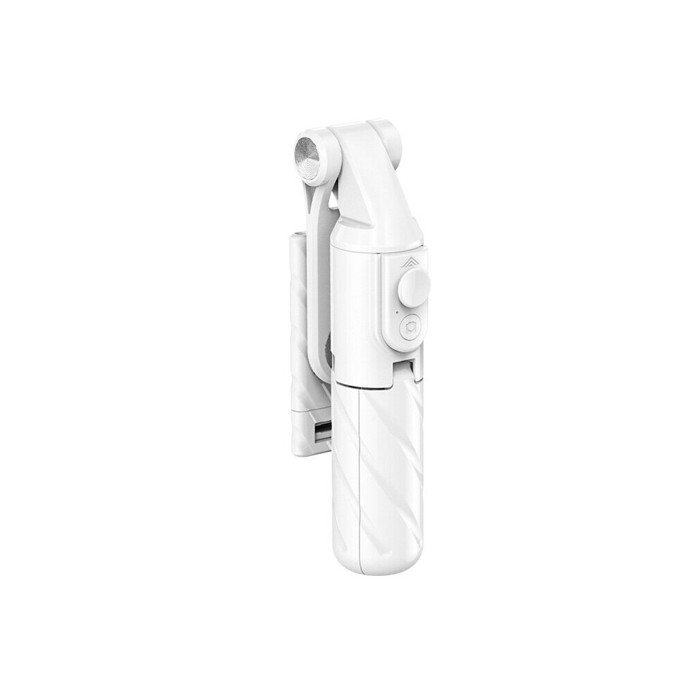 (A-) Mini Selfie Stick Bluetooth Tripod Monopod With Wireless Remote 360 Rotation For Smartphone Cameras Flexible Selfie Stick White 4855008124519