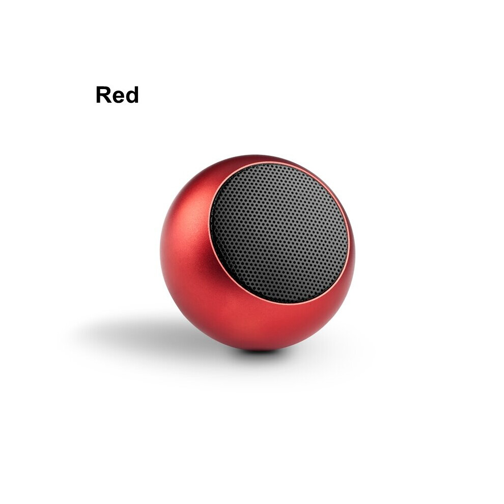 (A-) Mini Tws Portable Bluetooth Speaker True Wireless Stereo Subwoofer Handsfree Loud Speaker With Mic Usb Chargeable Red 4851195404052
