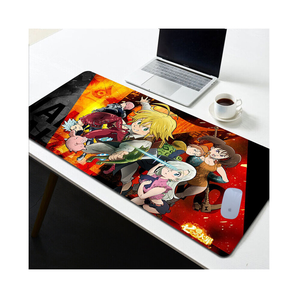 (A-Gb000724 400X800x2mm) The Seven Deadly Sins Rubber Mat Mouse Gamer Gaming Pc Accessories Deskmat Mause Pad Mausepad Mousepad Mats Keyboard Cabinet 4855357789629