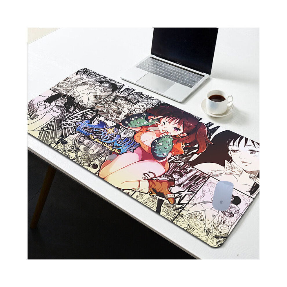 (A-Gb000738 400X800x2mm) The Seven Deadly Sins Rubber Mat Mouse Gamer Gaming Pc Accessories Deskmat Mause Pad Mausepad Mousepad Mats Keyboard Cabinet 4855357790748