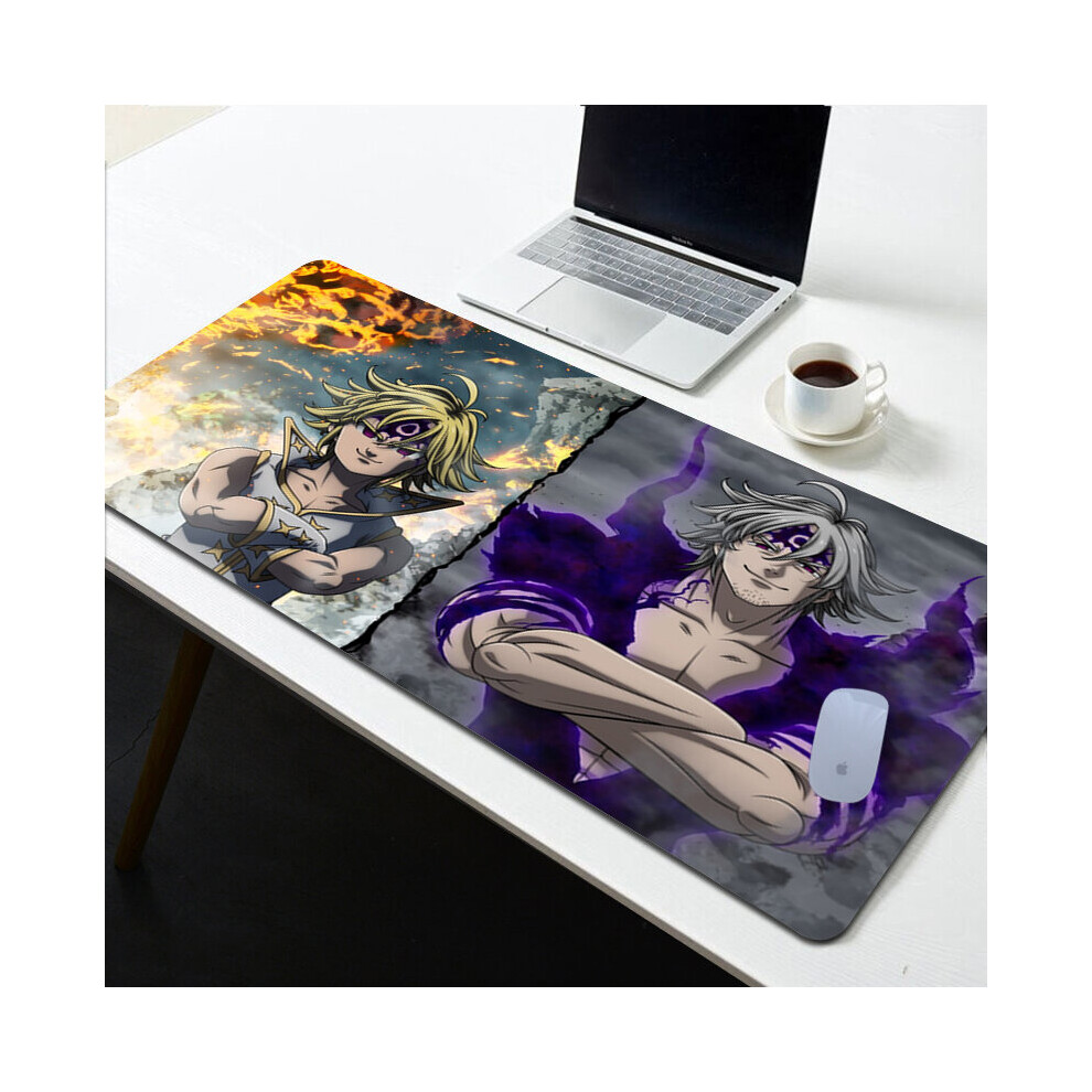 (A-Gb000750 400X800x2mm) The Seven Deadly Sins Rubber Mat Mouse Gamer Gaming Pc Accessories Deskmat Mause Pad Mausepad Mousepad Mats Keyboard Cabinet 4855357791387
