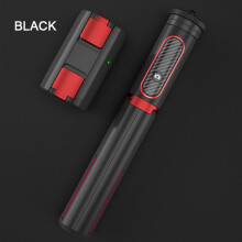 (a-BlackRed) Stabilizer Integrated Camera Selfie Stick Video Shooting Vlog Anti-shake Stabilization Tripod Sports Bluetooth Handheld Gimbal