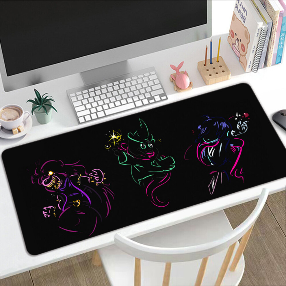 (A-A3 300X600x3mm) Deltarune Chapter 2 Spamton Mouse Pad Carpet Desk Computer Anime Table Mens Mousepad Pc Keyboard Mat Gamer Play Printing Gaming 4855357904541
