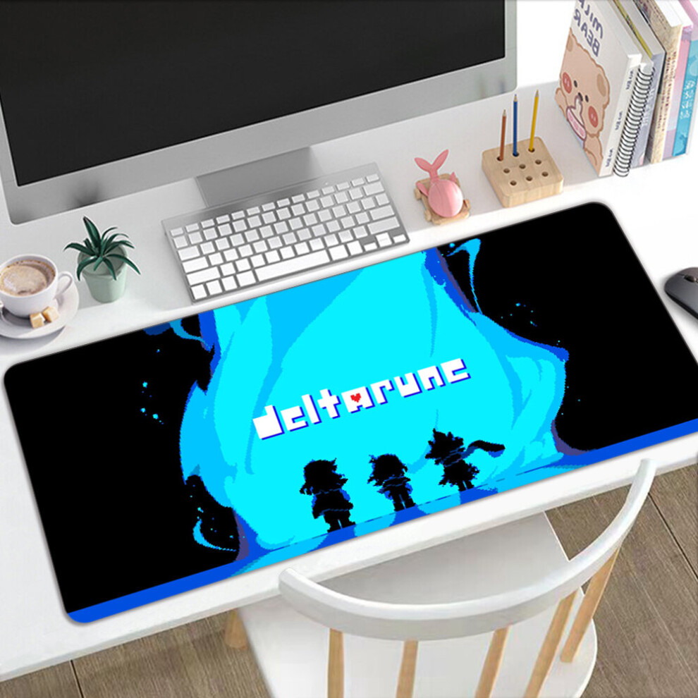 (A-A6 300X600x3mm) Deltarune Chapter 2 Spamton Mouse Pad Carpet Desk Computer Anime Table Mens Mousepad Pc Keyboard Mat Gamer Play Printing Gaming 4855357904848