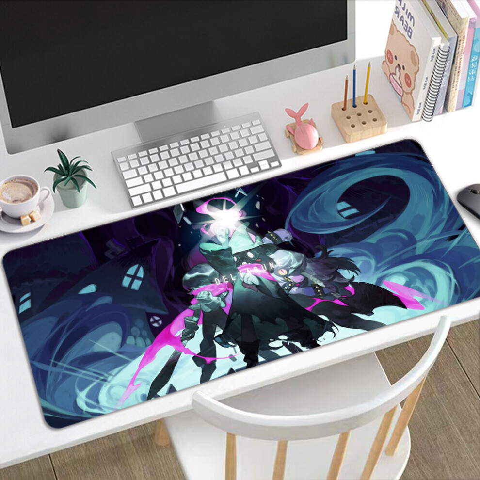 (A-A7 300X600x3mm) Deltarune Chapter 2 Spamton Mouse Pad Carpet Desk Computer Anime Table Mens Mousepad Pc Keyboard Mat Gamer Play Printing Gaming 4855357904947