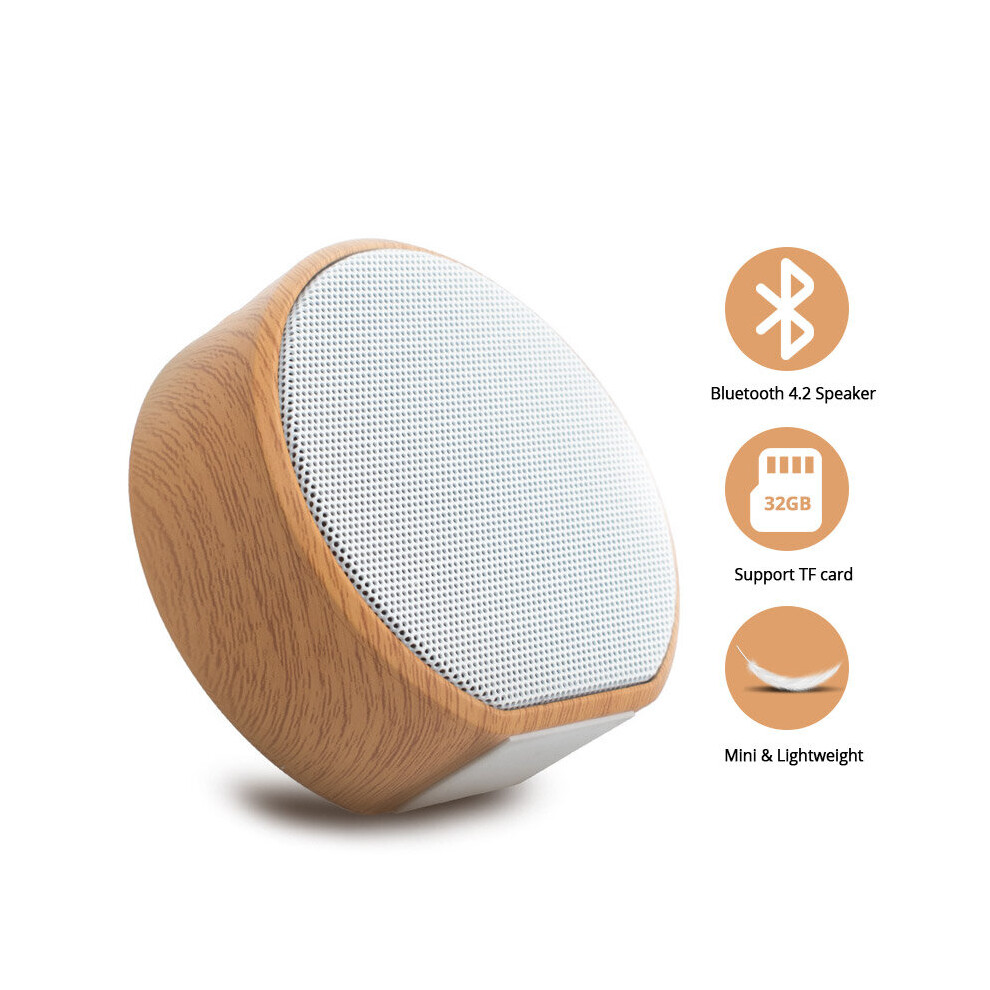 (A-Wooden Speaker 1) Super Bass Bluetooth Speaker With Subwoofer Wireless Speakers For Phone Computer Portable Stereo Soundbar Home Tv Hifi Boombox 4851195392441