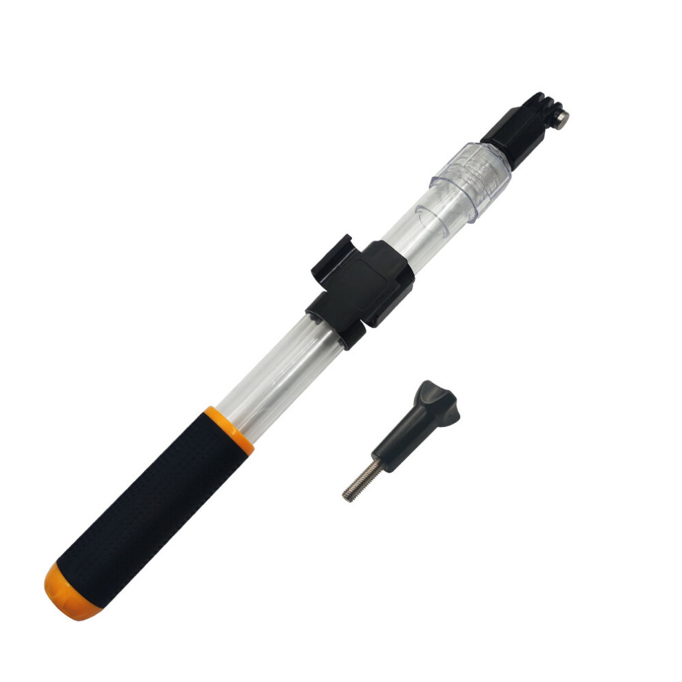 (A-) Waterproof Monopod Crystal Selfie Stick Telescopic Transparent Diving Rod For Gopro Hero 11 10 9 8 7 Xiaomi Yi 4K Sjcam Sj4000 White 4855008112103