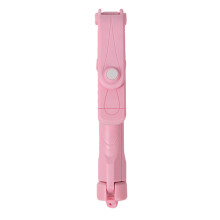 (a-Pink) 4 In 1 Wireless Bluetooth Selfie Stick with Remote Control for iPhone Samsung Huawei Accessories Selfie Stick SP99