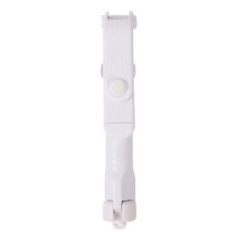 (a-White) 4 In 1 Wireless Bluetooth Selfie Stick with Remote Control for iPhone Samsung Huawei Accessories Selfie Stick SP99
