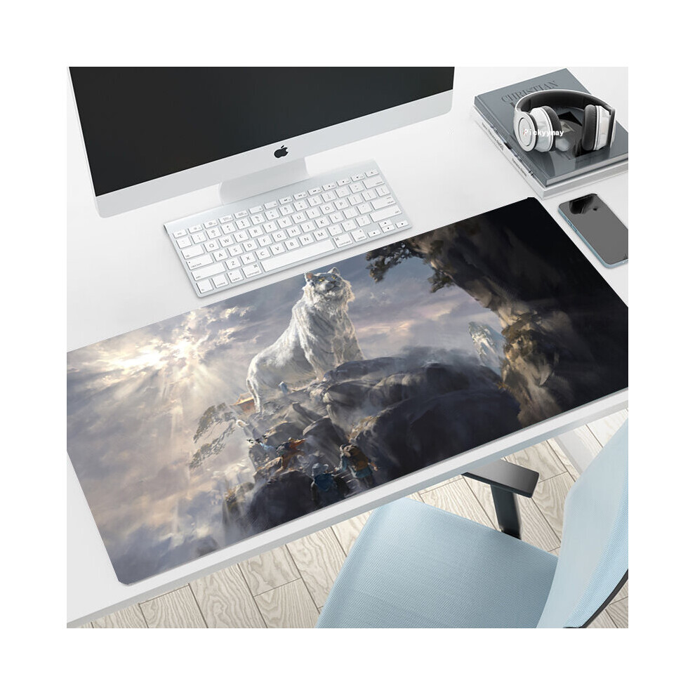 (A-Beast (3) 300X600x2mm) Oriental Beast Mouse Pad 900X400mm Pad Mouse Pc Game Carpert Computer Padmouse Micemat Gaming Mousepad Gamer Keyboard Mouse 4855357828878
