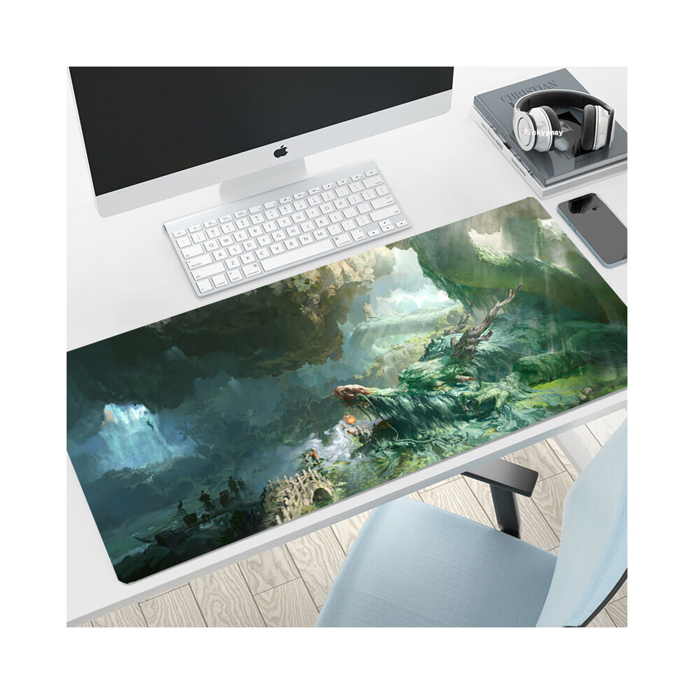 (A-Beast (9) 300X700x2mm) Oriental Beast Mouse Pad 900X400mm Pad Mouse Pc Game Carpert Computer Padmouse Micemat Gaming Mousepad Gamer Keyboard Mouse 4855357829486