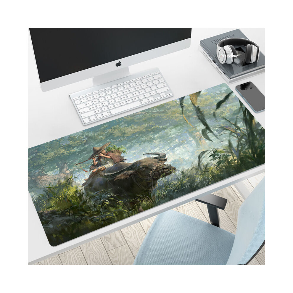 (A-Beast (12) 400X700x2mm) Oriental Beast Mouse Pad 900X400mm Pad Mouse Pc Game Carpert Computer Padmouse Micemat Gaming Mousepad Gamer Keyboard Mouse 4855357828410
