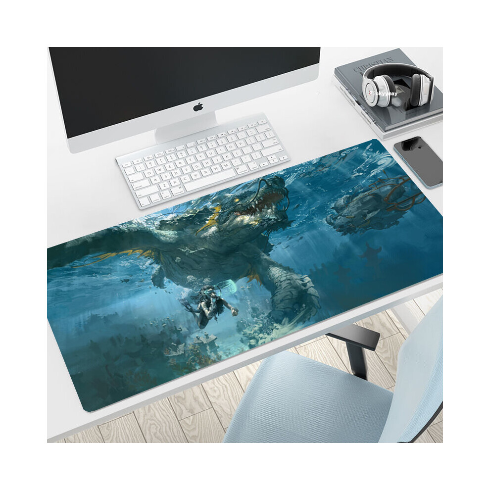 Photos - Other for Computer  400x800x2mm) Oriental beast Mouse Pad 900X400MM Pad Mouse PC Game Carpert Computer Padmouse Micemat Gaming Mou(a-beast (10)